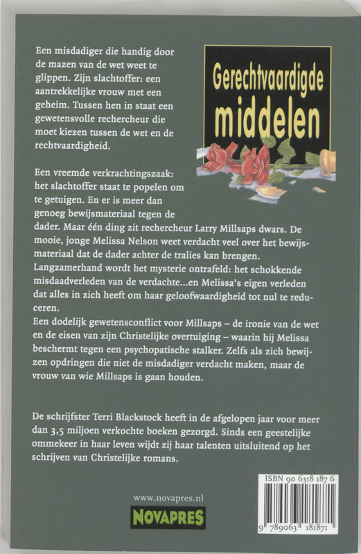 Achterkant van Gerechtvaardigde middelen