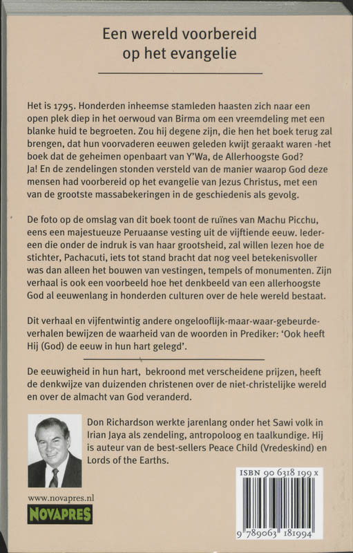 Achterkant van De eeuwigheid in hun hart