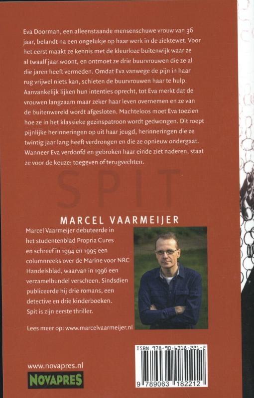 Achterkant van Spit