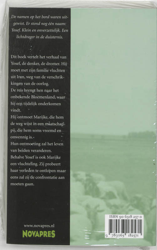 Achterkant van De vluchteling