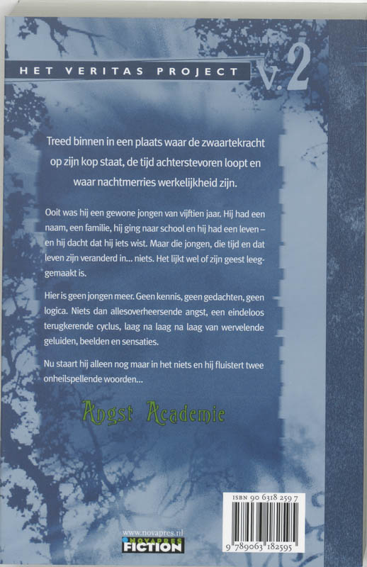 Achterkant van Angst Academie