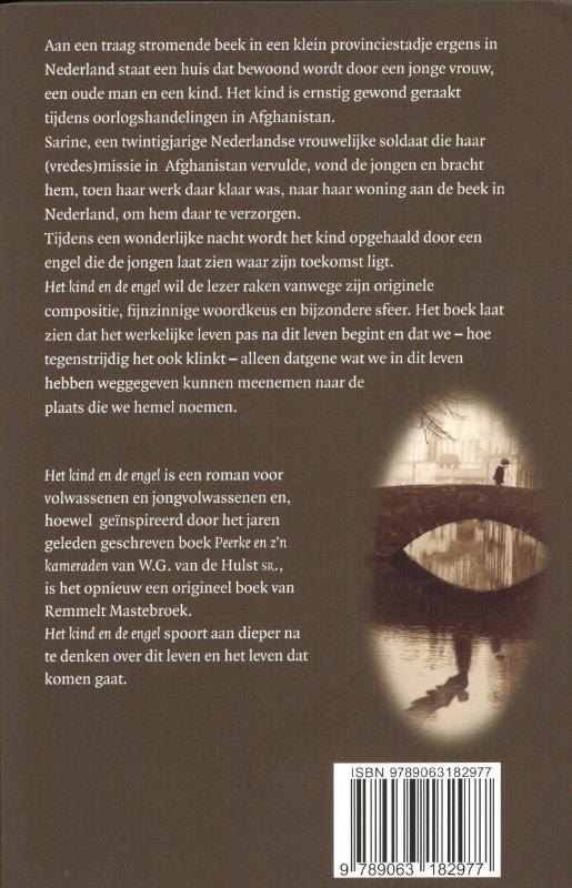 Achterkant van Het kind en de engel