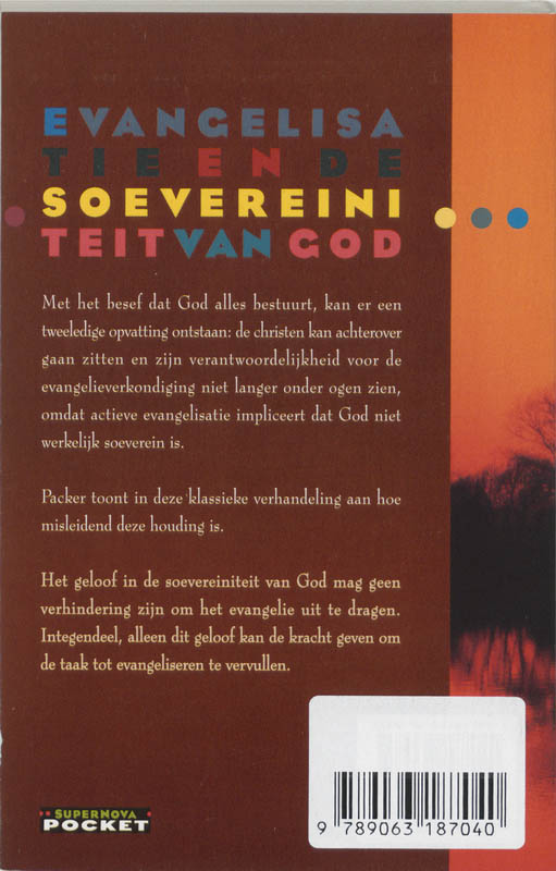Achterkant van Evangelisatie en de soevereiniteit van God