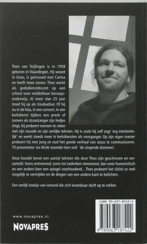 Achterkant van Er zijn hier geen christenen ...
