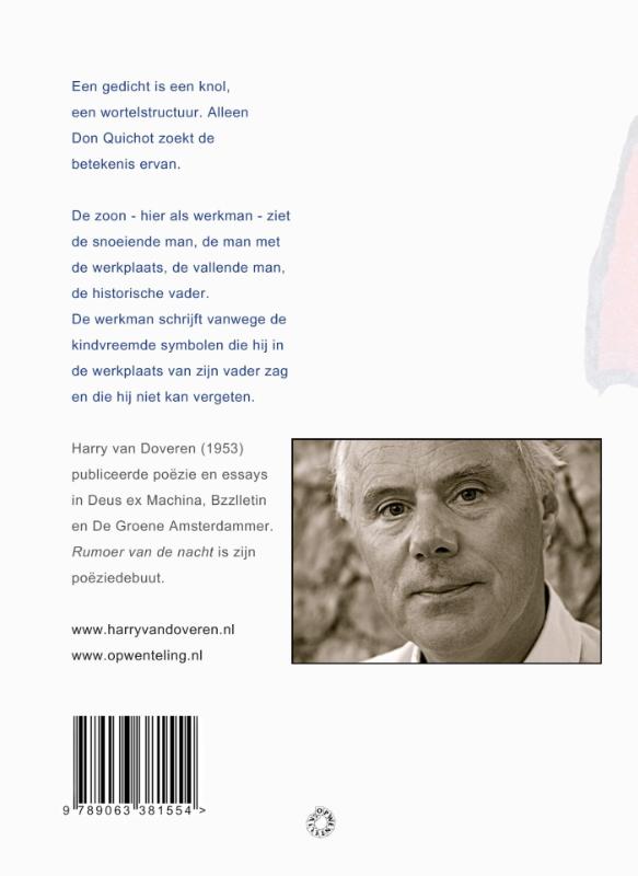 Achterkant van Rumoer van de nacht