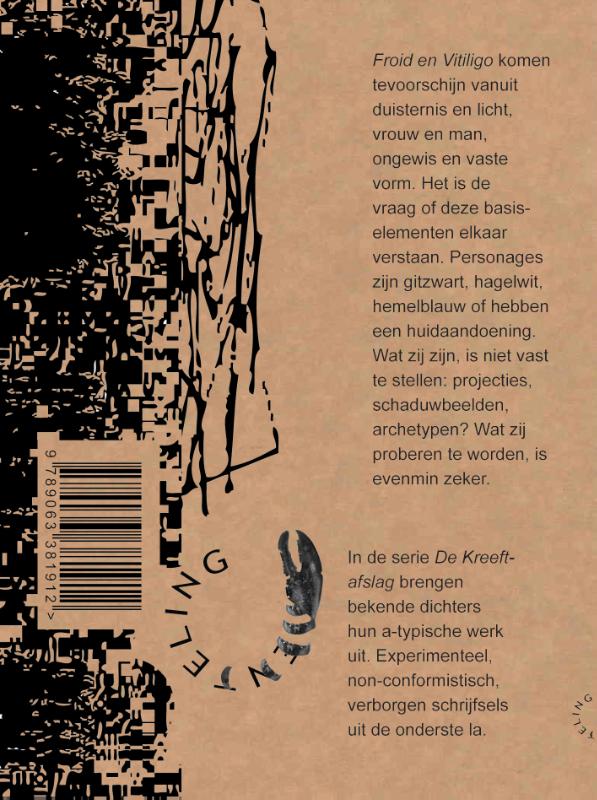 Achterkant van Froid en Vitiligo