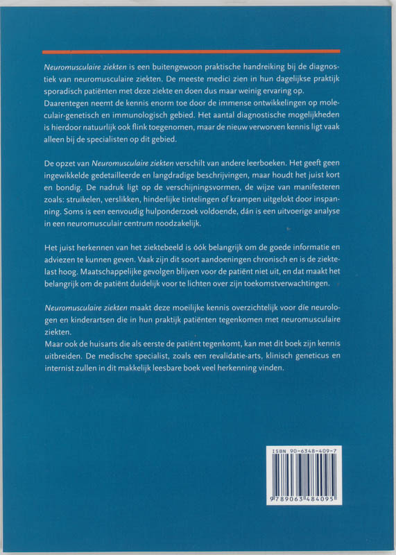 Achterkant van Neuromusculaire ziekten