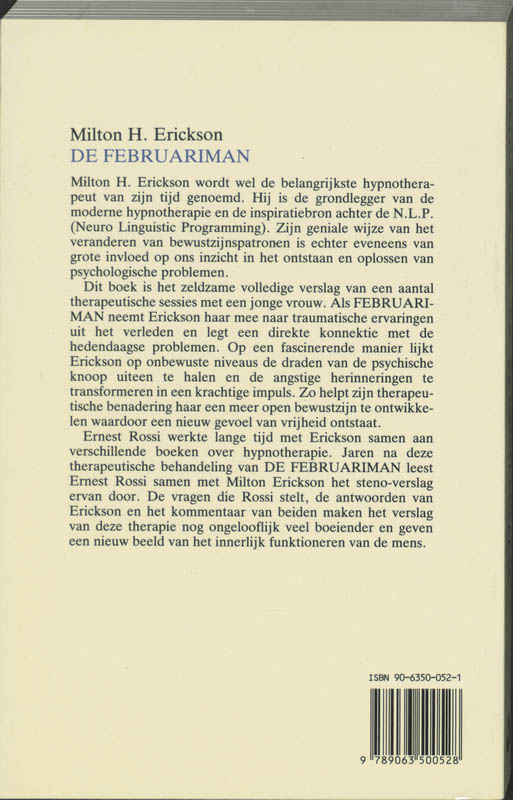Achterkant van De februariman