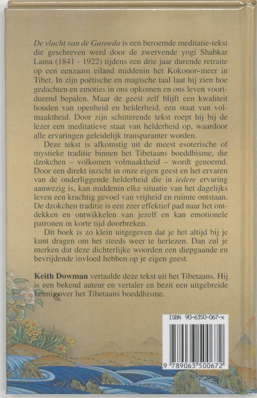 Achterkant van De vlucht van de garoeda