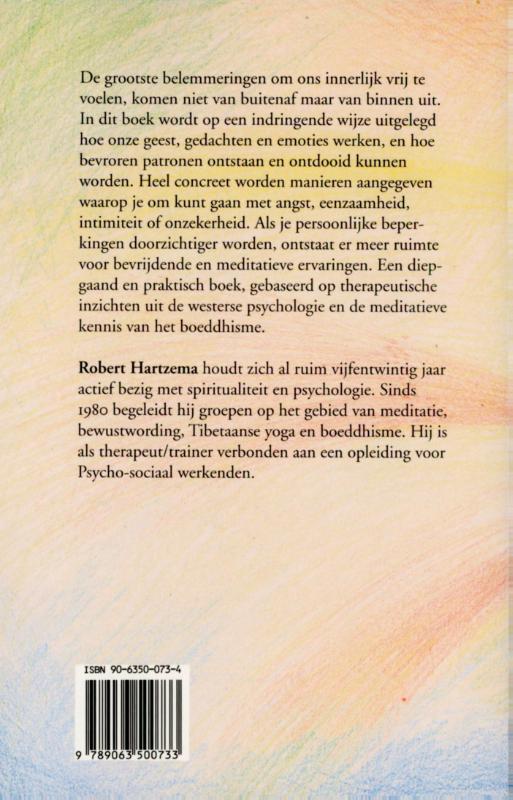 Achterkant van Innerlijke vrijheid