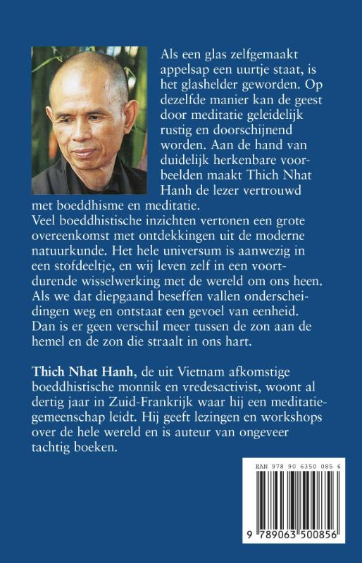 Achterkant van De zon in je hart