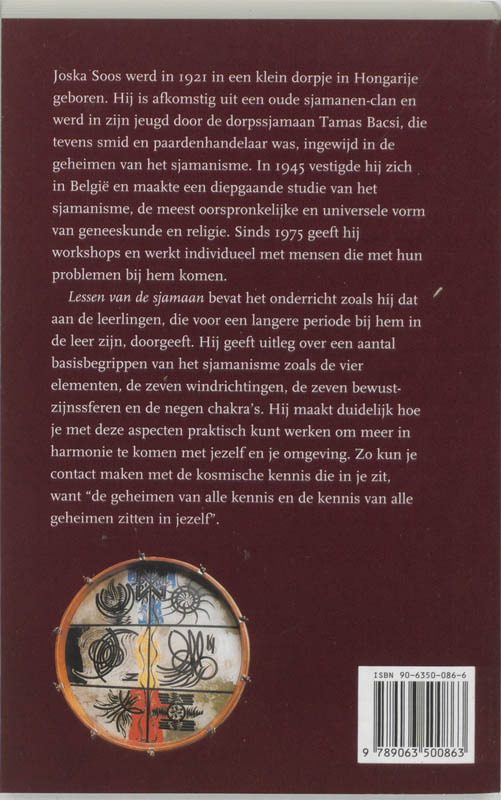 Achterkant van Lessen van de sjamaan