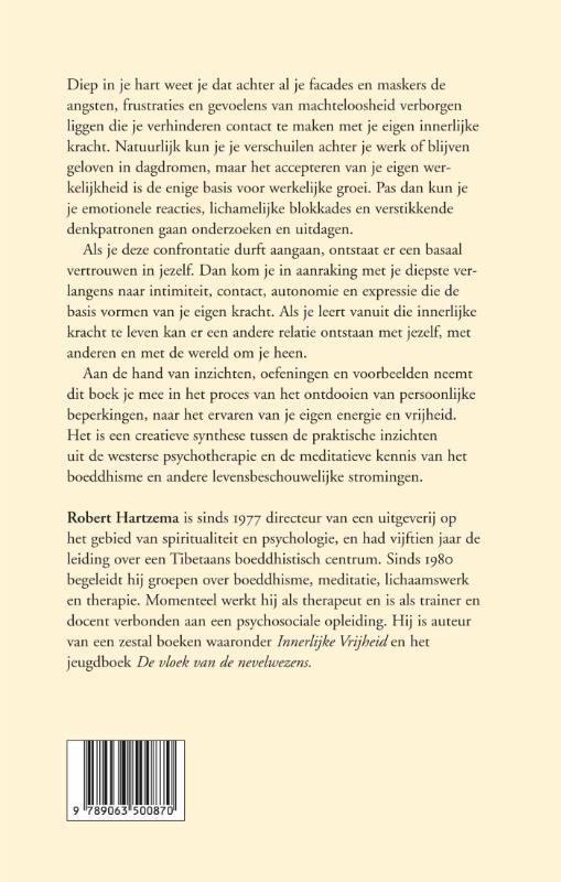 Achterkant van Innerlijke kracht