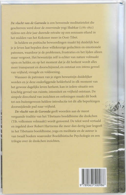 Achterkant van De vlucht van de Garoeda