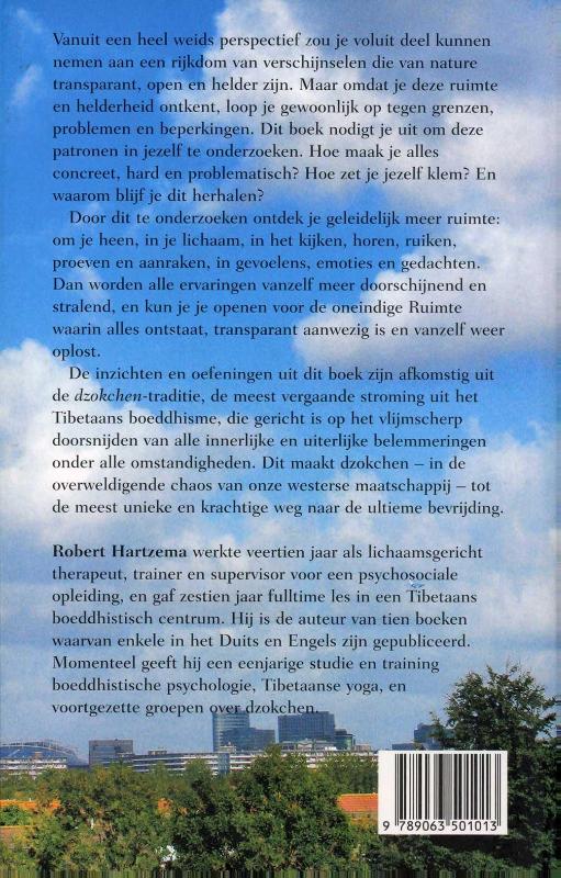 Achterkant van De ruimte van gewaarzijn