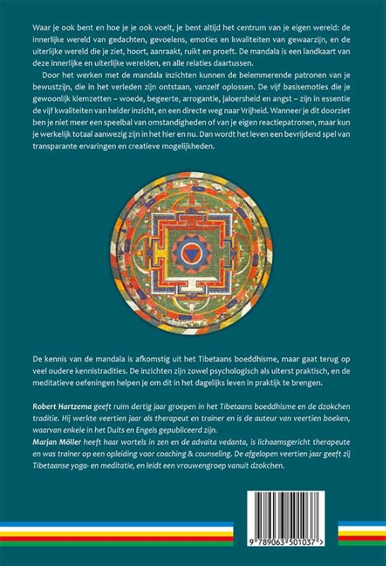 Achterkant van Mandala