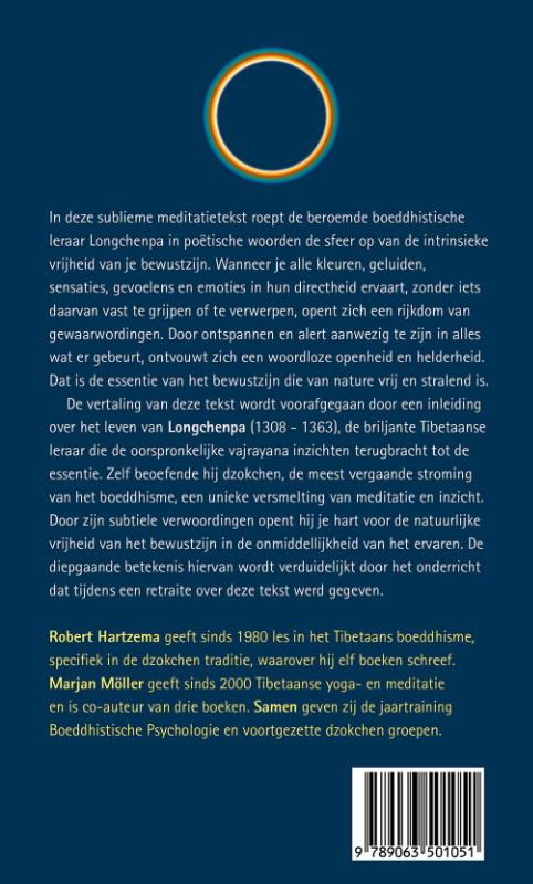 Achterkant van De vrijheid van het bewustzijn
