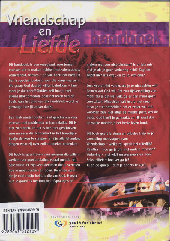 Achterkant van Vriendschap en liefde