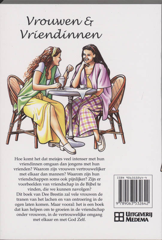 Achterkant van Vrouwen & vriendinnen
