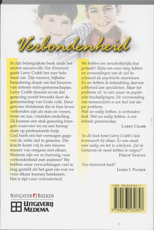 Achterkant van Verbondenheid