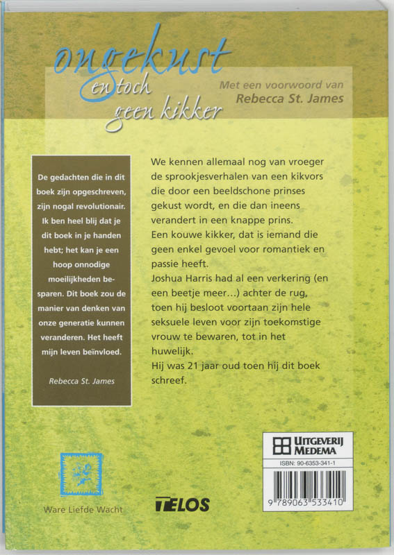 Achterkant van Ongekust en toch geen kikker