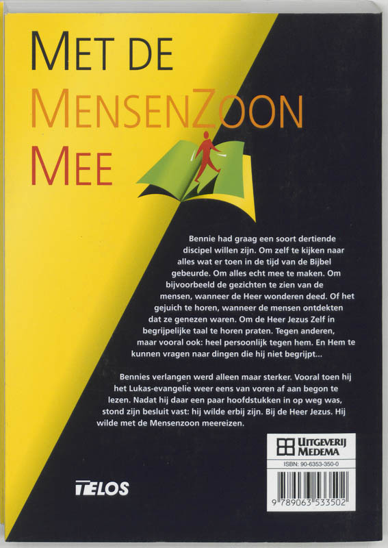 Achterkant van Met de MensenZoon mee