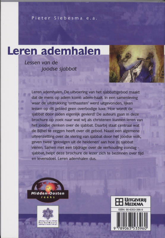 Achterkant van Leren ademhalen