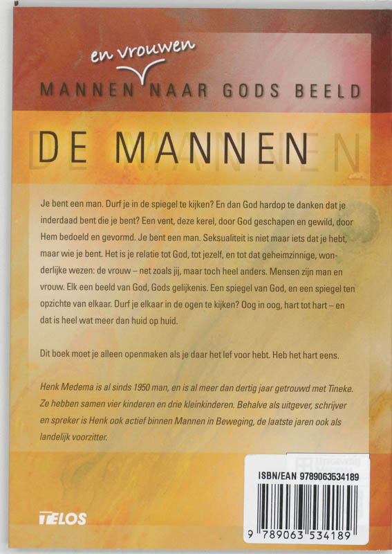 Achterkant van De mannen