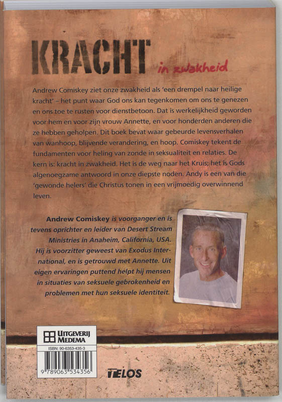 Achterkant van Kracht in zwakheid