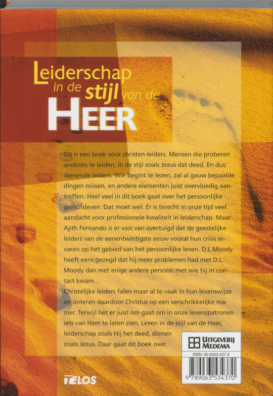 Achterkant van Leiderschap in de stijl van de Heer