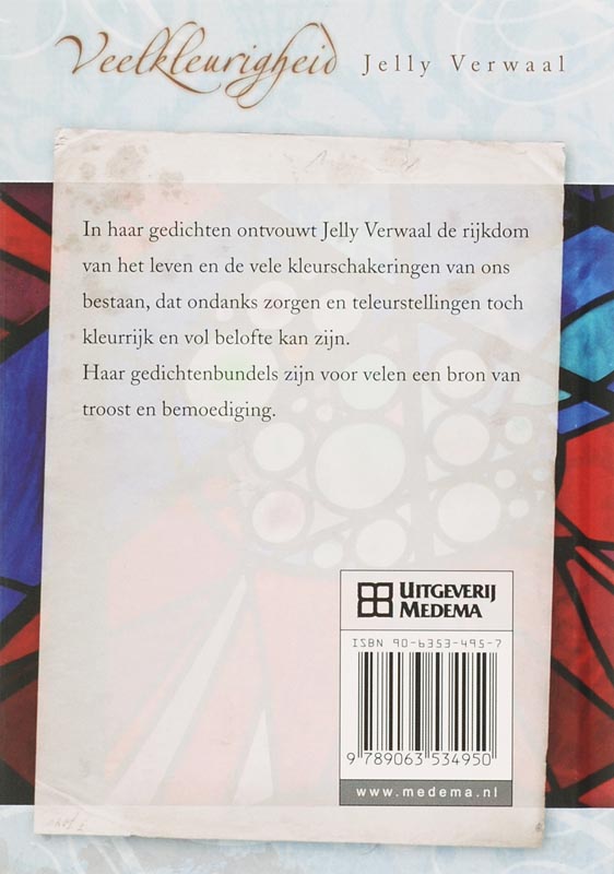 Achterkant van Veelkleurigheid