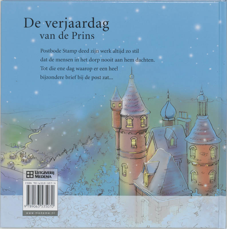 Achterkant van De verjaardag van de Prins