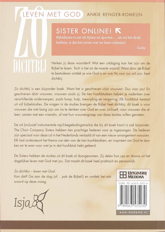 Achterkant van Zo dichtbij