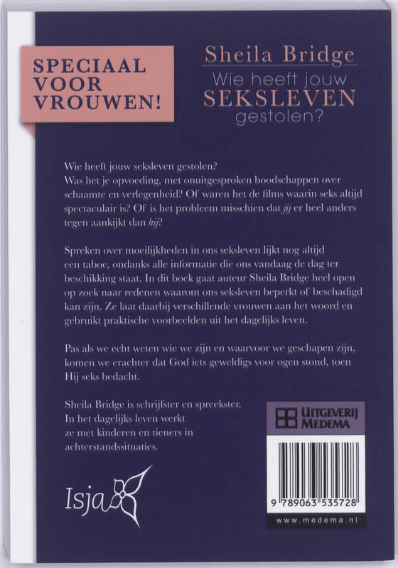 Achterkant van Wie heeft jou SEKSLEVEN gestolen?