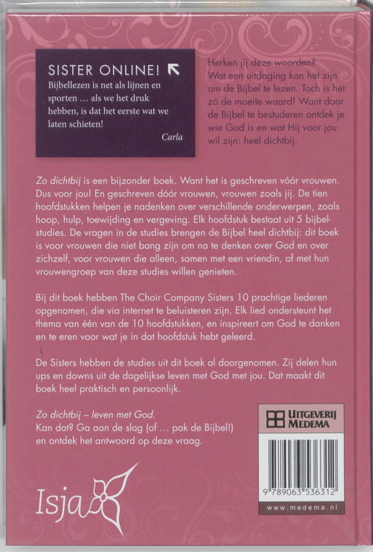 Achterkant van Zo dichtbij