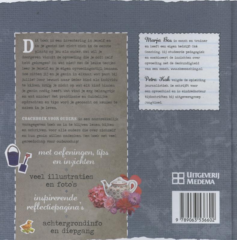 Achterkant van Coachboek voor ouders