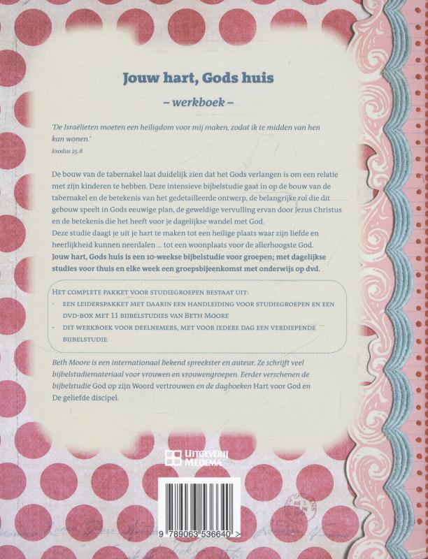 Achterkant van Werkboek