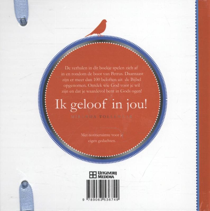 Achterkant van Ik geloof in jou!