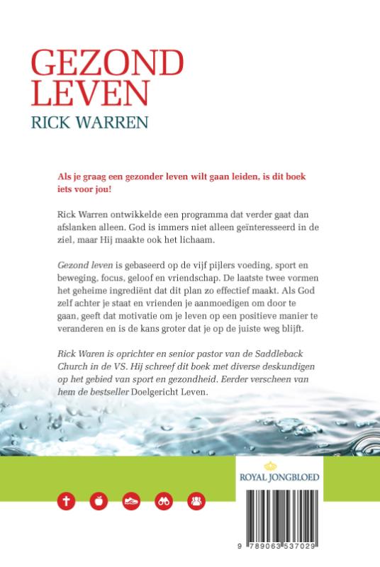 Achterkant van Gezond leven