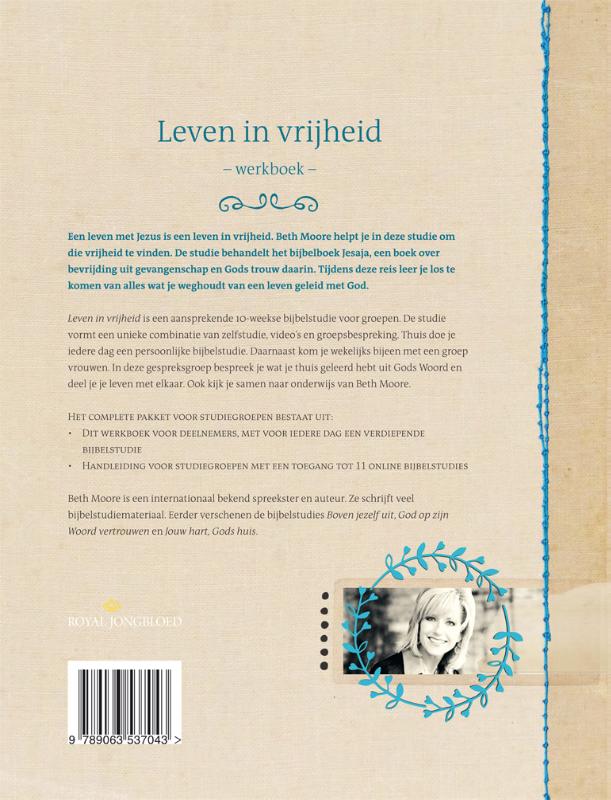 Achterkant van Leven in vrijheid