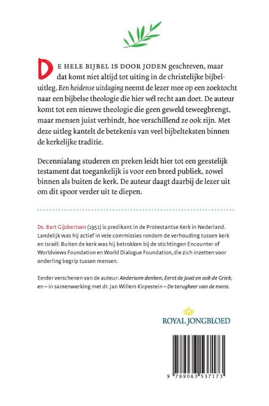 Achterkant van Een heidense uitdaging