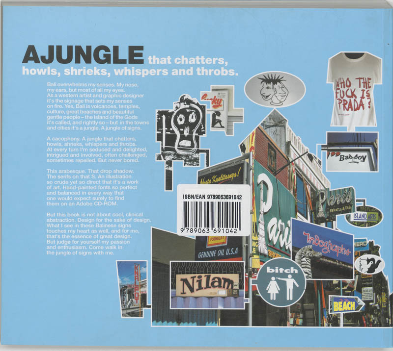Achterkant van Jungle of Signs