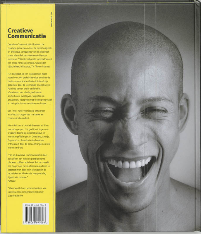 Achterkant van Creatieve communicatie