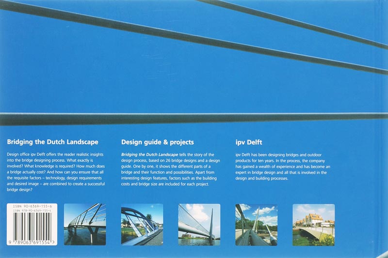 Achterkant van Bridging the Dutch Landscape