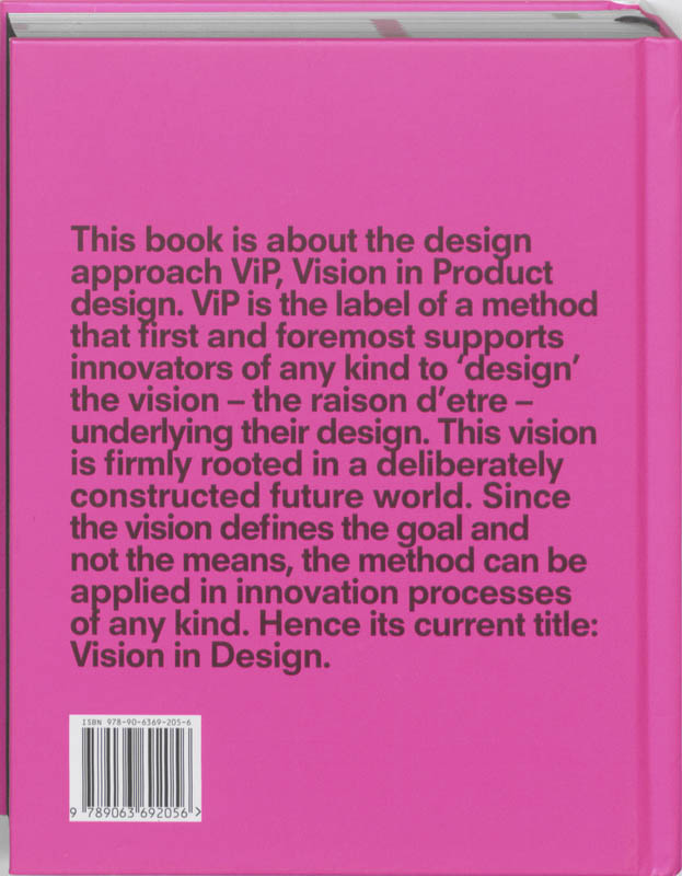 Achterkant van Vision in Product Design