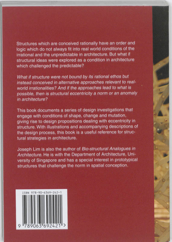 Achterkant van Eccentric Structures in Architecture