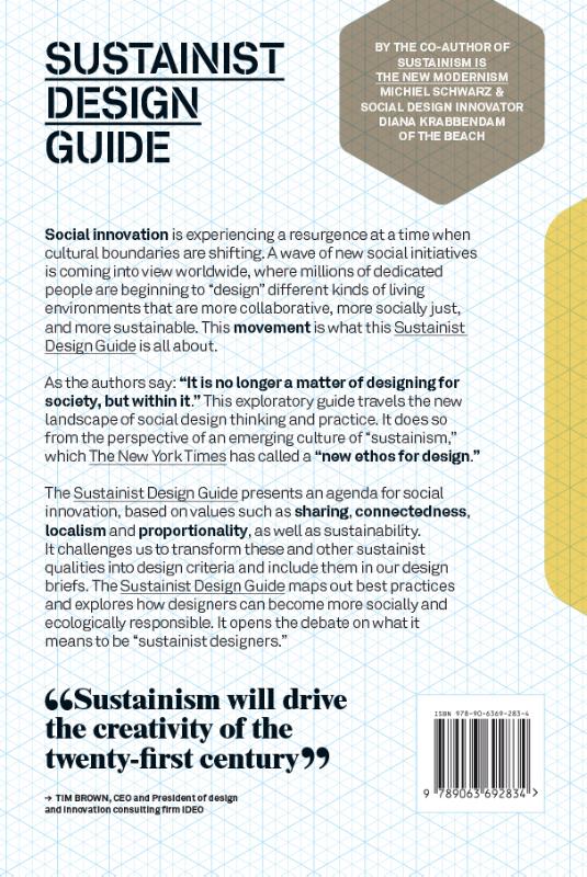Achterkant van Sustainist design Guide