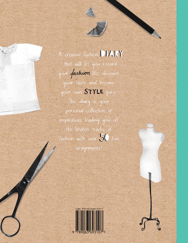 Achterkant van Dear fashion diary