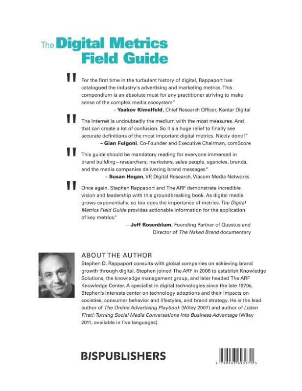 Achterkant van The digital metrics field guide