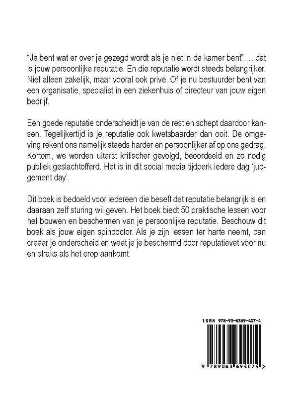 Achterkant van What are they saying about you?